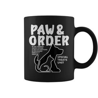 Paw And Order Special Feline Unit Pets Training Dog And Cat Coffee Mug - Seseable