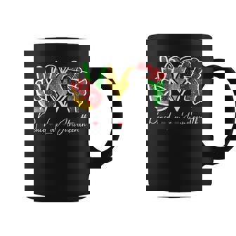 Peace Love Junenth Black Pride Freedom 4Th Of July Coffee Mug - Thegiftio UK