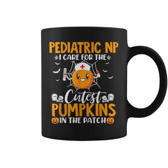 Pediatric Nurse Practitioner Halloween Party Nurse Squad Coffee Mug - Thegiftio UK