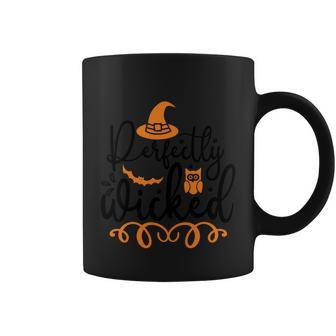 Perfectly Wicked Halloween Quote Coffee Mug - Monsterry CA