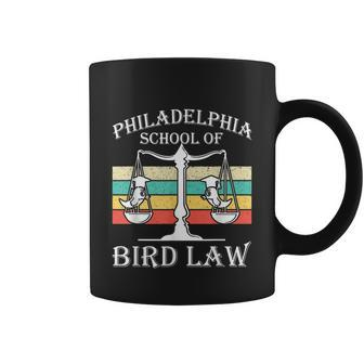 Philadelphia School Of Bird Law Vintage Bird Lover Graphic Design Printed Casual Daily Basic Coffee Mug - Thegiftio UK