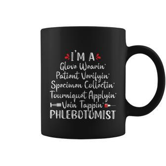 Phlebotomist Phlebotomy Technician Funny Nurse Clinical Graphic Design Printed Casual Daily Basic Coffee Mug - Thegiftio UK