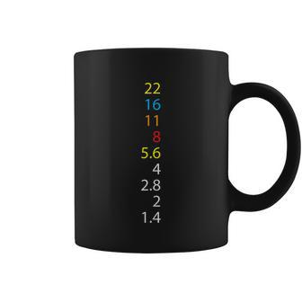 Photography Number Aperture Value Camera Graphic Design Printed Casual Daily Basic Coffee Mug - Thegiftio UK