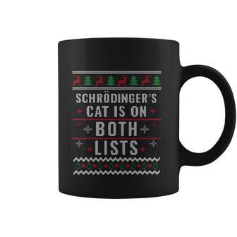 Physicist Schrödingers Cat Funny Gift Physics Ugly Christmas Gift Coffee Mug - Monsterry AU