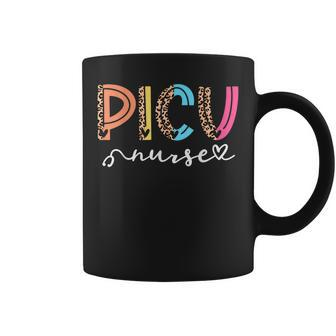 Picu Nurse Leopard Pediatric Intensive Care Unit Nurse Squad Coffee Mug - Thegiftio UK