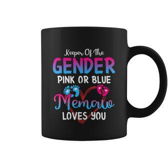 Pink Or Blue Memaw Loves You Keeper Of The Gender Gift Coffee Mug - Monsterry AU