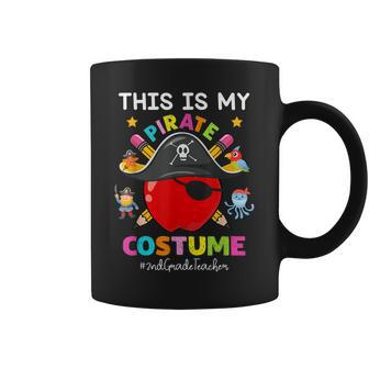 Pirate 2Nd Grade Teacher Spooky Halloween Costume Pirate Day Coffee Mug - Thegiftio UK