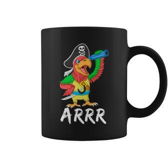 Pirate Parrot Arrr Halloween Coffee Mug - Thegiftio UK