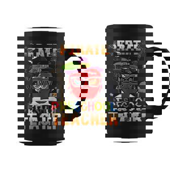 Pirate Preschool Teacher For Halloween Funny Pirate Day Coffee Mug - Thegiftio
