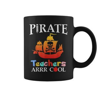 Pirate Teacher Design Teacher Gift Educational Design Graphic Design Printed Casual Daily Basic Coffee Mug - Thegiftio UK