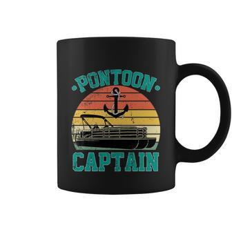 Pontoon Captain Funny Boaters Or Boat Driving Lovers Gift Graphic Design Printed Casual Daily Basic Coffee Mug - Thegiftio UK