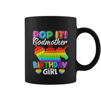 Pop It Godmother Birthday Girl Fidget Kid Matching Family Coffee Mug - Thegiftio