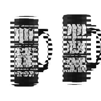 Poppi Because Grandpa Is For Old Guys Funny Gift Coffee Mug - Thegiftio
