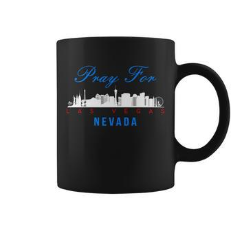 Pray For Las Vegas Nevada Graphic Design Printed Casual Daily Basic Coffee Mug - Thegiftio UK