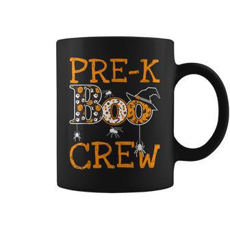 Pre-K Boo Crew Halloween Costume For Pre-K Teachers Students Coffee Mug - Thegiftio UK