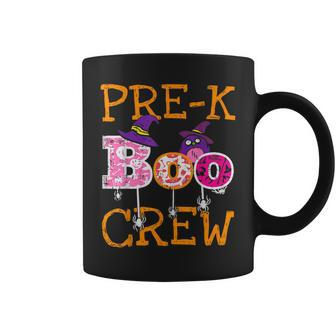 Pre-K Boo Crew Halloween Costume For Pre-K Teachers Students Coffee Mug - Thegiftio UK