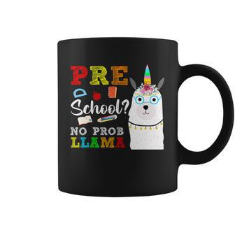 Preschool No Probllama Coffee Mug - Monsterry