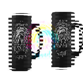 Preschool Teacher Squad Tie Dye Rainbow Back To School Coffee Mug - Thegiftio