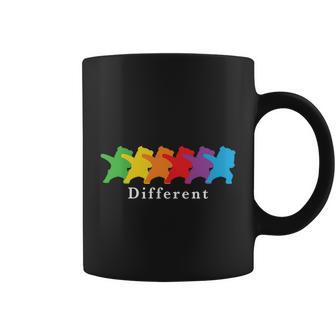 Pride Month Dare To Be Different Rainbow Lgbt Coffee Mug - Monsterry UK