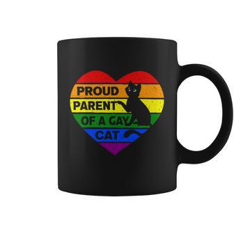 Pride Month Proud Parent Of A Gay Lgbt Coffee Mug - Monsterry DE