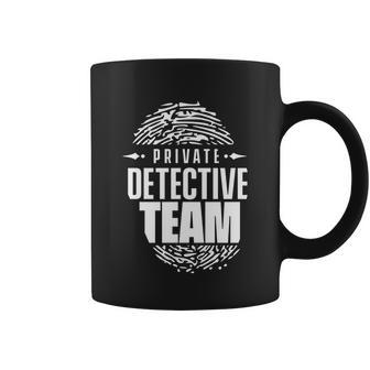 Private Detective Team Spy Investigator Observation Cute Gift Coffee Mug - Monsterry AU