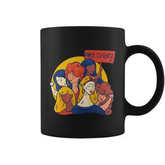 Pro Choice Womens Rights Abortion Feminist Pro Roe Coffee Mug - Monsterry