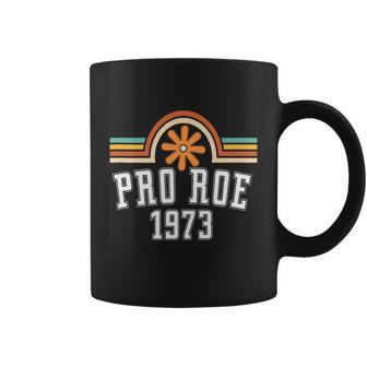 Pro Roe 1973 Rainbow Womens Rights Coffee Mug - Monsterry UK