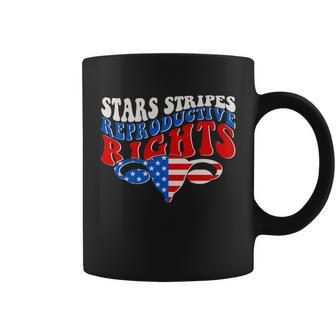 Pro Roe Stars Stripes Reproductive Rights Coffee Mug - Monsterry DE