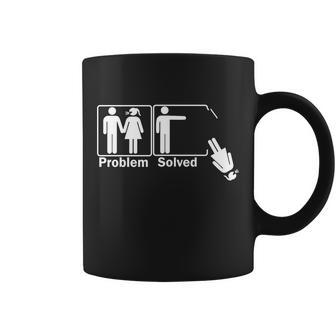 Problem Solved Tshirt Coffee Mug - Monsterry CA