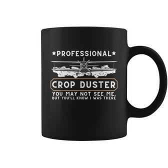 Professional Crop Duster Adult Humor Sarcastic Farting Joke Tshirt Coffee Mug - Monsterry