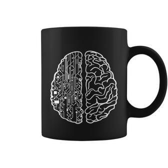 Programmer Coder Cute Gift Developer Programming Brain Programmer Gift Coffee Mug - Thegiftio UK