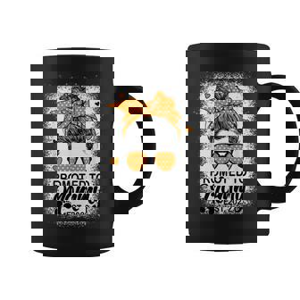 Promoted To Mommy Est2022 Messy Bun Mothers Day Coffee Mug - Thegiftio