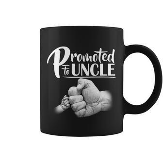 Promoted To Uncle Tshirt Coffee Mug - Monsterry DE