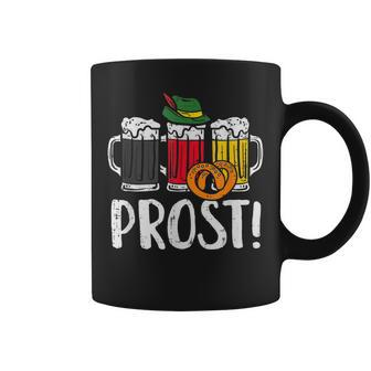 Prost Pretzel Bavarian Beers German Oktoberfest Men Coffee Mug - Thegiftio UK