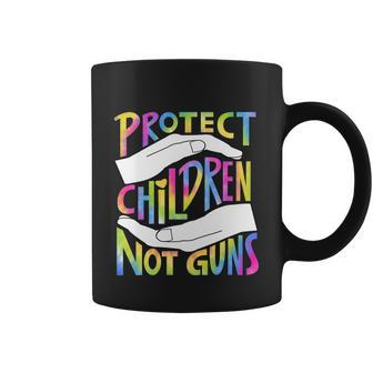 Protect Children Not Guns End Gun Violence Awareness Day Wear Orange Tie Dye Gun Reform Now Coffee Mug - Thegiftio UK