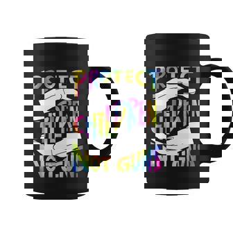 Protect Children Not Guns End Gun Violence Awareness Day Wear Orange Tie Dye Gun Reform Now Coffee Mug - Thegiftio