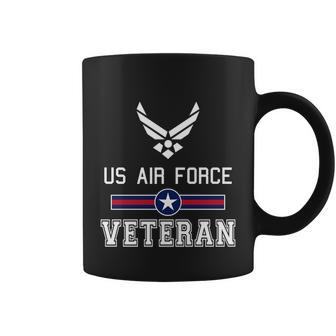 Proud Air Force Veteran Military Pride Gift Coffee Mug - Monsterry DE