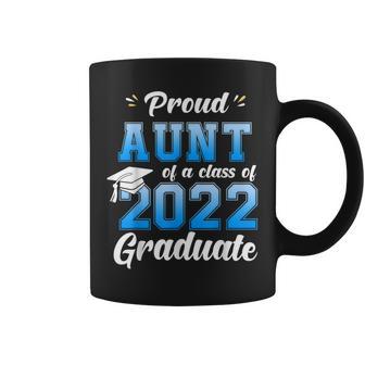 Proud Aunt Of A Class Of 2022 Senior Graduate Graduation Coffee Mug - Thegiftio UK