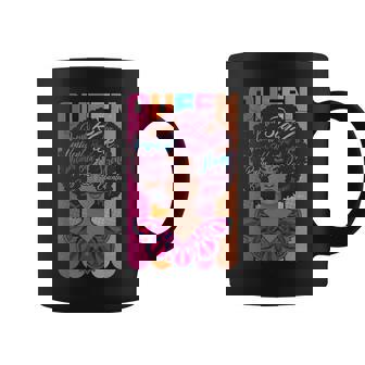Proud Black African American Queen Coffee Mug - Monsterry