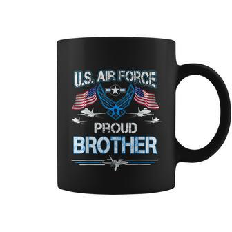 Proud Brother Us Air Force American Flag T Usaf Coffee Mug - Monsterry AU