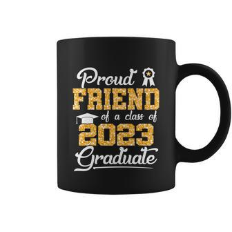 Proud Friend Of A Class Of 2023 Graduate Senior Graduation Gift Graphic Design Printed Casual Daily Basic Coffee Mug - Thegiftio