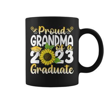 Proud Grandma Of A Class Of 2023 Graduate Senior 23 Funny Coffee Mug - Thegiftio UK