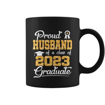 Proud Husband Of A Class Of 2023 Graduate Senior Graduation Cool Gift Graphic Design Printed Casual Daily Basic Coffee Mug - Thegiftio