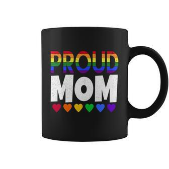 Proud Lgbtq Mom Funny Gift For Pride Month March Gift Coffee Mug - Monsterry AU