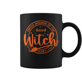 Proud Member Of The Good Witch Club Witch Vibes Halloween Coffee Mug - Seseable