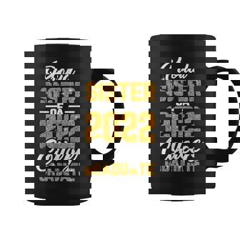Proud Sister Of A 2022 Graduate Graduation College Student Coffee Mug - Thegiftio