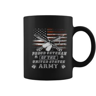Proud Veteran Of The United States Army Graphic Design Printed Casual Daily Basic Coffee Mug - Thegiftio UK