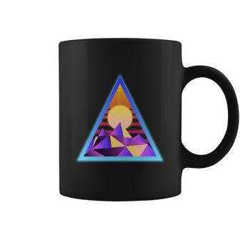 Psychedelics Triangle Tshirt Coffee Mug - Monsterry