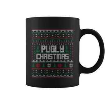 Pugly Christmas Ugly Christmas Sweater Graphic Design Printed Casual Daily Basic Coffee Mug - Thegiftio UK