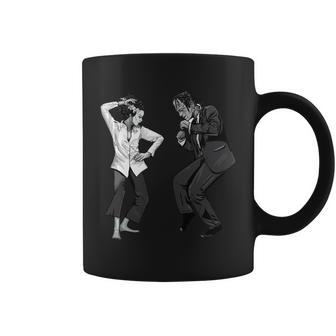 Pulp Frankenstein Dancing Monster Coffee Mug - Monsterry